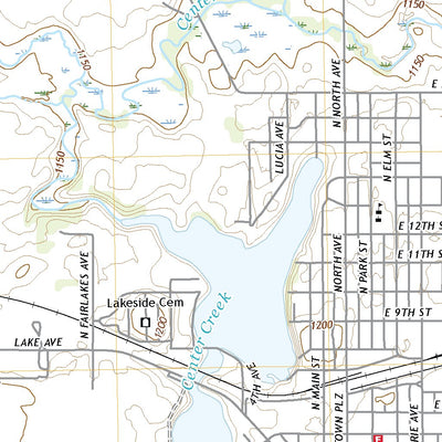 United States Geological Survey Fairmont, MN (2022, 24000-Scale) digital map