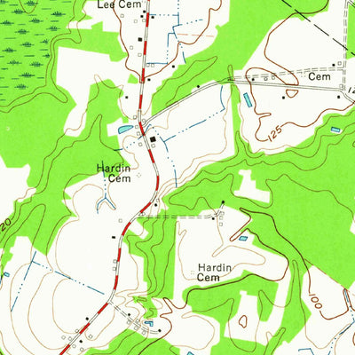 United States Geological Survey Fairmont, NC (1962, 24000-Scale) digital map