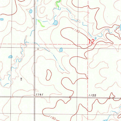 United States Geological Survey Fairmont, OK (1982, 24000-Scale) digital map