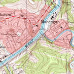 United States Geological Survey Fairmont West, WV (1997, 24000-Scale) digital map