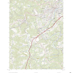 United States Geological Survey Fairmont West, WV (2023, 24000-Scale) digital map