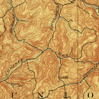 United States Geological Survey Fairmont, WV (1902, 62500-Scale) digital map