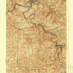 United States Geological Survey Fairmont, WV (1926, 62500-Scale) digital map