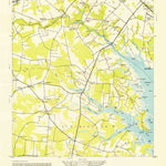 United States Geological Survey Fairmount, DE (1943, 24000-Scale) digital map