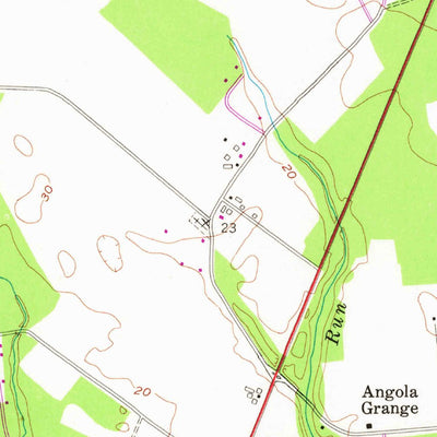 United States Geological Survey Fairmount, DE (1954, 24000-Scale) digital map