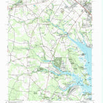 United States Geological Survey Fairmount, DE (1984, 24000-Scale) digital map