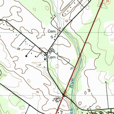 United States Geological Survey Fairmount, DE (1984, 24000-Scale) digital map