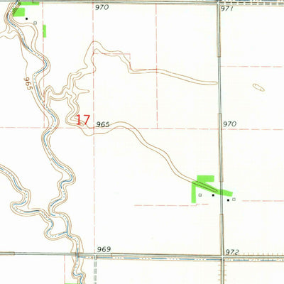 United States Geological Survey Fairmount NW, ND (1964, 24000-Scale) digital map