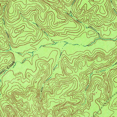 United States Geological Survey Fairmount, TX (1954, 24000-Scale) digital map