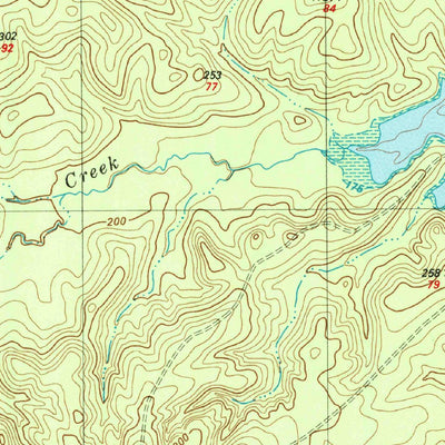 United States Geological Survey Fairmount, TX (1985, 24000-Scale) digital map