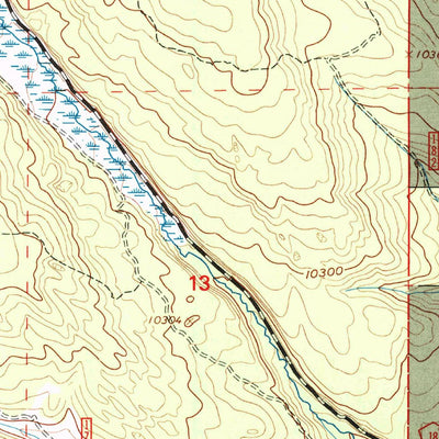 United States Geological Survey Fairplay West, CO (1994, 24000-Scale) digital map