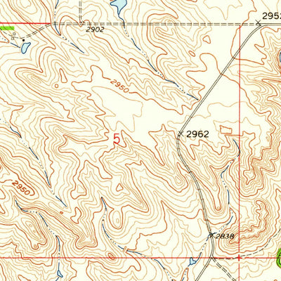 United States Geological Survey Fairpoint, SD (1959, 24000-Scale) digital map