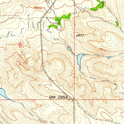 United States Geological Survey Fairpoint, SD (1959, 24000-Scale) digital map