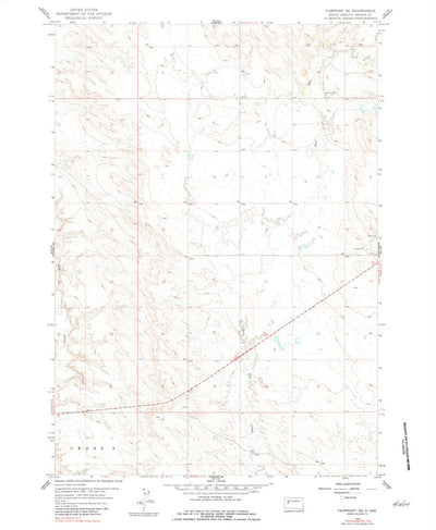 United States Geological Survey Fairpoint SE, SD (1959, 24000-Scale) digital map