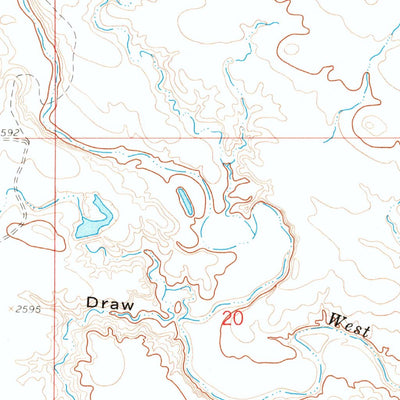 United States Geological Survey Fairpoint SW, SD (1959, 24000-Scale) digital map
