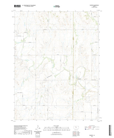 United States Geological Survey Fairport, KS (2022, 24000-Scale) digital map