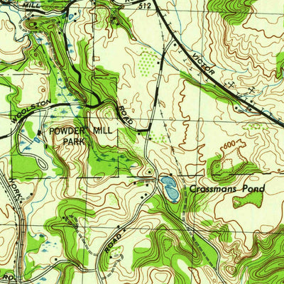 United States Geological Survey Fairport, NY (1943, 31680-Scale) digital map