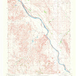 United States Geological Survey Fairvalley, OK (1970, 24000-Scale) digital map