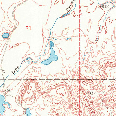 United States Geological Survey Fairvalley, OK (1970, 24000-Scale) digital map