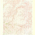 United States Geological Survey Fairvalley SE, OK (1970, 24000-Scale) digital map