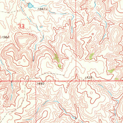 United States Geological Survey Fairvalley SE, OK (1970, 24000-Scale) digital map