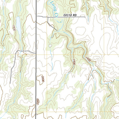 United States Geological Survey Fairvalley SW, OK (2022, 24000-Scale) digital map