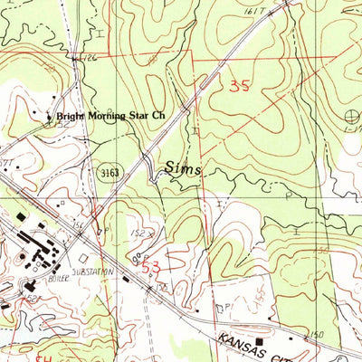 United States Geological Survey Fairview Alpha, LA (1983, 24000-Scale) digital map
