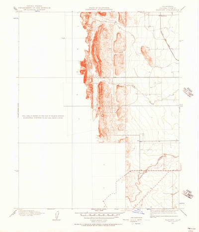 United States Geological Survey Fairview, CA (1905, 24000-Scale) digital map