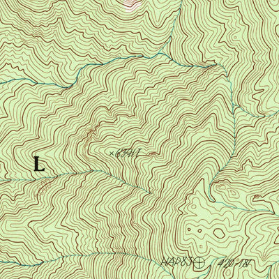 United States Geological Survey Fairview, CA (1987, 24000-Scale) digital map