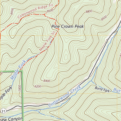 United States Geological Survey Fairview Lakes, UT (2023, 24000-Scale) digital map