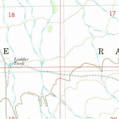United States Geological Survey Fairview Mountain, NM (1981, 24000-Scale) digital map