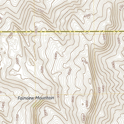 United States Geological Survey Fairview Mountain, NM (2023, 24000-Scale) digital map