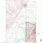 United States Geological Survey Fairview, MT-ND (1997, 24000-Scale) digital map