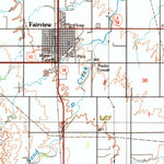 United States Geological Survey Fairview, OK (1986, 100000-Scale) digital map