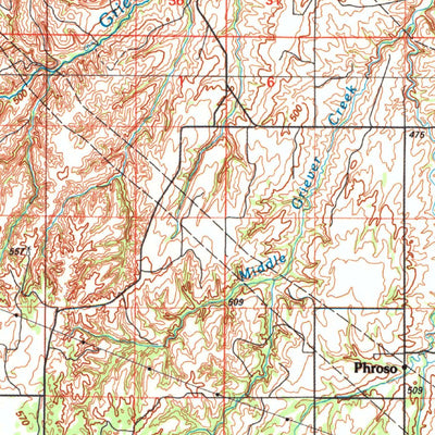 United States Geological Survey Fairview, OK (1986, 100000-Scale) digital map