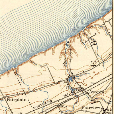 United States Geological Survey Fairview, PA (1900, 62500-Scale) digital map
