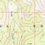 United States Geological Survey Fairview Peak, CO (1967, 24000-Scale) digital map
