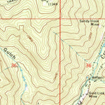 United States Geological Survey Fairview Peak, CO (1967, 24000-Scale) digital map