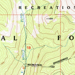 United States Geological Survey Fairview Peak, CO (2001, 24000-Scale) digital map