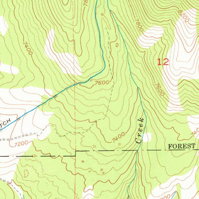 United States Geological Survey Fairview Peak, MT (1951, 24000-Scale) digital map