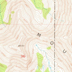 United States Geological Survey Fairview Peak, MT (1951, 24000-Scale) digital map