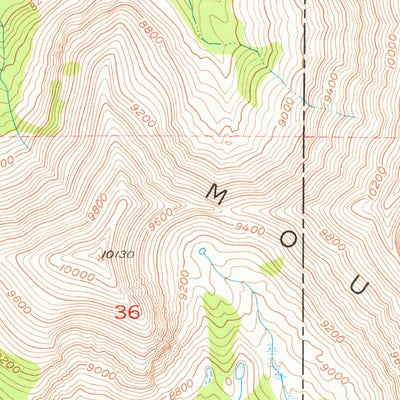 United States Geological Survey Fairview Peak, MT (1951, 24000-Scale) digital map