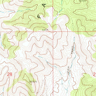 United States Geological Survey Fairview Peak, NV (1971, 24000-Scale) digital map