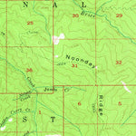 United States Geological Survey Fairview Peak, OR (1955, 62500-Scale) digital map
