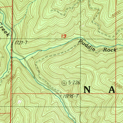 United States Geological Survey Fairview Peak, OR (1986, 24000-Scale) digital map