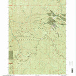 United States Geological Survey Fairview Peak, OR (1997, 24000-Scale) digital map