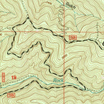 United States Geological Survey Fairview Peak, OR (1997, 24000-Scale) digital map
