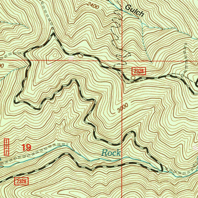United States Geological Survey Fairview Peak, OR (1997, 24000-Scale) digital map