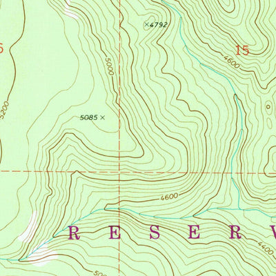 United States Geological Survey Fairview Ridge, WA (1970, 24000-Scale) digital map