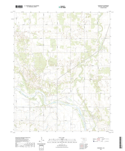 United States Geological Survey Fairview SE, OK (2022, 24000-Scale) digital map